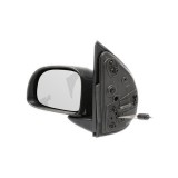 Oglinda exterioara Fiat Panda (319), 05.2012-, partea Stanga, culoare sticla crom, sticla convexa, carcasa cu textura, ajustare manuala, 735536787