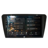 Cumpara ieftin Navigatie HUB64 Skoda Octavia 3 (2013-2018), 4GB RAM, Android 13, Quadcore, DSP, GPS, Wi-FI, Carplay, Android Auto, USB, Bluetooth, Waze, Touchscreen,