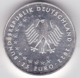 Germania 25 Euro Moravian Star 2022 COMEMORATIVA, Europa, Argint