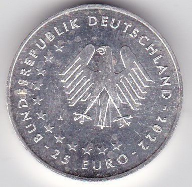 Germania 25 Euro Moravian Star 2022 COMEMORATIVA foto