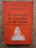 Philipp Frank - Le principe de causalite et ses limites