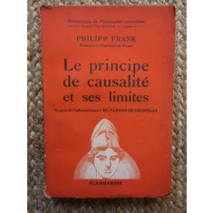 Philipp Frank - Le principe de causalite et ses limites