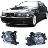 Faruri de ceata din sticla clara H8, pereche, potrivite pentru BMW Seria 5 E39 Sedan Touring 00-04 Performance AutoTuning