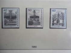 Serie timbre nestampilate Germania Berlin Vest MNH Berlin West foto