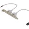 Cablu adaptor USB A soclu x2, 0,2m