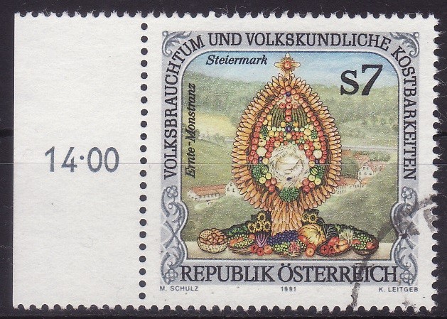 Austria 1991 - Folclor 1v.stampilat(z)