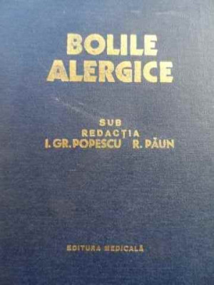Bolile Alergice - I.gr.popescu R.paun ,523721 foto