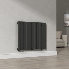 Radiator Nore 60x80cm negru 616 W [neu.haus] HausGarden Leisure foto