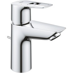 Baterie lavoar Grohe Bauloop 23335001, marimea S, monocomanda, 3/8&amp;#039;&amp;#039;, Crom
