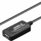Cablu prelungire activ USB 2.0 A tata - mama 10m Goobay; Cod EAN: 4040849951190
