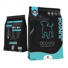 Hrană extrudată pentru câini junior Cico Cicu Junior - 10 kg