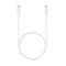 Cablu de Date Type-C la Type-C, 480Mbps, 2.1A, 1m - Samsung (EP-DA905BWE) - White (Bulk Packing)