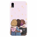 Husa silicon pentru Apple Iphone XR, Girls Support Girls