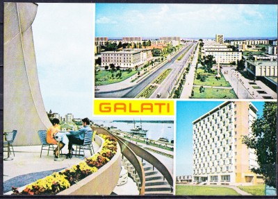 AMS - ILUSTRATA 167 GALATI COLAJ 1973 RSR, CIRCULATA foto