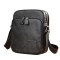Geanta piele, BUSY LDY&amp;GTM&reg; Willow, piele naturala, compartimente multiple, de umar, neagra