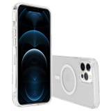 Husa TPU Nevox pentru Apple iPhone 12 Pro Max, StyleShell FLEXSHOCK, MagSafe, Transparenta