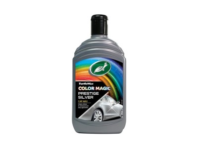 Solutie polish auto Turtle Wax Color Magic Prestige Silver (argintiu) 500ml foto