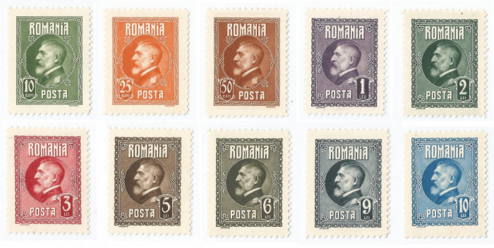 Romania, LP 74/1926, A 60 aniversare Ferdinand I, MNH