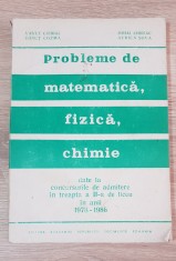 Probleme de matematică, fizică, chimie -concursuri admitere 1978-1986-V. Chiriac
