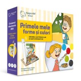 Carte interactiva si creion, Raspundel Istetel, Primele mele forme si culori 2,0