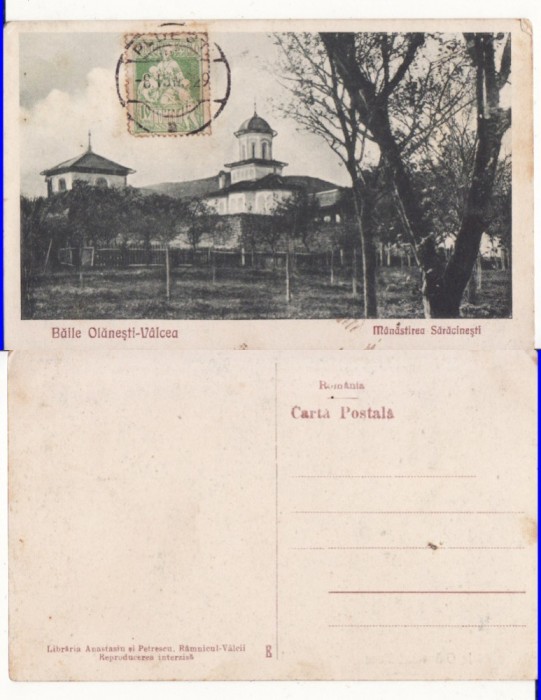 Baile Olanesti (Valcea)- Manastirea Saracinesti- TCV