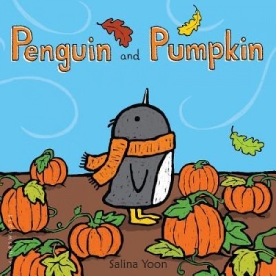 Penguin and Pumpkin foto