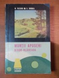 Muntii Apuseni - Bihor Vladeasa: M. Bleahu, S. Bordea + Harta (Geografie, Ghid Turistic)