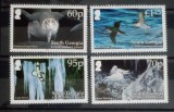 Georgia de Sud 2011 petrel fauna păsări marine petrel serie 4v neștampilată