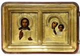 Maica Domnului si Iisus Invatator, Icoane pe lemn,Rusia, Secol XIX