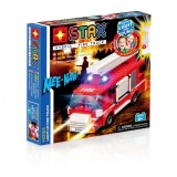 Cumpara ieftin Jucarie - Seturi De Constructie Cu Lumini Si Sunete Stax - Masina De Pompieri (Varianta Mare)