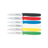 Set de 6 cutite medii bucatarie profesionale, certficate igiena HACCP, Profi Line, lama 90 mm, lungime totala 185 mm