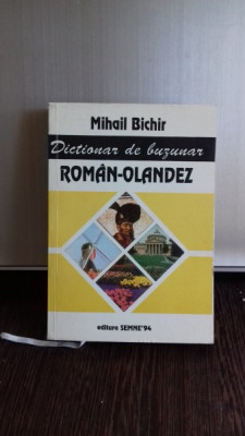 DICTIONAR DE BUZUNAR ROMAN OLANDEZ - MIHAIL BICHIR foto