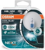 Set 2 becuri halogen H8 12V Osram Cool Blue Intense NextGen