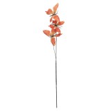 Cumpara ieftin Crenguta decorativa Fluturasi portocaliu negru ID 10x10x65 cm