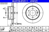 Disc frana ATE 24.0116-0121.1