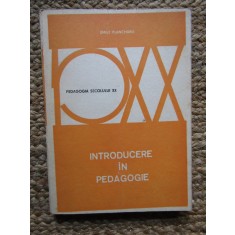 INTRODUCERE IN PEDAGOGIE-EMILE PLANCHARD