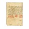 Document de cancelarie cu semnătura lui Ioan Gheorghe Caragea, 1813