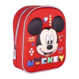 Ghiozdan Gradinita 12 inch, 30 cm 3D Mickey, Mickey Mouse