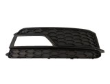 Grila bara fata AUDI A5/S5 (B8), 10.2011-08.2016, model : S-Line, partea dreapta, cu gauri lampa ceata,