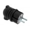 Fisa schuko cauciuc Bemis BK1-1402-2022 2P+E 16A 250V IP44 negru