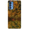 Husa compatibila cu Motorola Edge 20 Lite model Forest Lake View, Silicon, TPU, Viceversa, Transparent, Carcasa