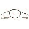 Cablu frana mana Hyundai Ix35 (Lm, El, Elh), 08.09-, Ix35 Van, 08.09-12.15; Kia Sportage 3 (Sl), 09.09-, punte spate, Stanga, pt frana disc, TRW
