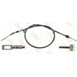 Cablu frana mana Hyundai Ix35 (Lm, El, Elh), 08.09-, Ix35 Van, 08.09-12.15; Kia Sportage 3 (Sl), 09.09-, punte spate, Stanga, pt frana disc, TRW