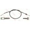 Cablu frana mana Hyundai Ix35 (Lm, El, Elh), 08.09-, Ix35 Van, 08.09-12.15; Kia Sportage 3 (Sl), 09.09-, punte spate, Stanga, pt frana disc, TRW