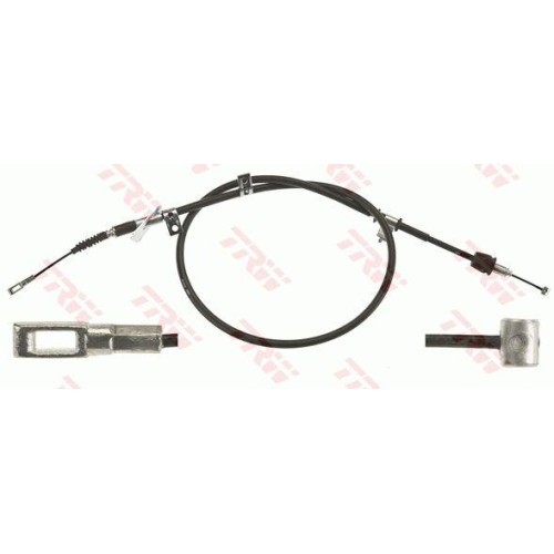 Cablu frana mana Hyundai Ix35 (Lm, El, Elh), 08.09-, Ix35 Van, 08.09-12.15; Kia Sportage 3 (Sl), 09.09-, punte spate, Stanga, pt frana disc, TRW