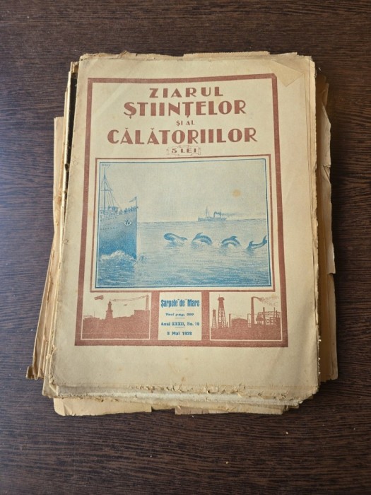 Ziarul Ştiinţelor şi al Călătoriilor - nr. 19/1928
