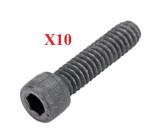 Set 10 suruburi cilindru drujba Husqvarna (32mm, &Oslash; 6mm)