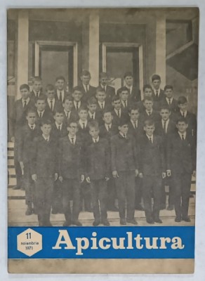 APICULTURA , REVISTA LUNARA ...ORGAN AL ASOCIATIEI CRESCATORILOR DE ALBINE DIN R.S.R. , NR. 11 , 1971 foto
