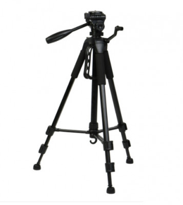 Trepied foto telescopic cu husa , universal 56-145 cm, negru / 20 foto