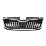 Grila masca radiator Skoda Octavia 3 (5e), 03.2017-, Cu Active Cruise Control, Fata, cromat/negru; complet, Aftermarket, Rapid